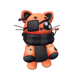 Halloween Cat Plush BACKPACK