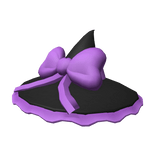 Halloween Kawaii Witch Hat (Purple)