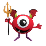 Halloween Silly Devil