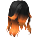 Halloween Split Bangs Hair