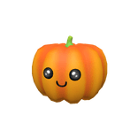 Happy Little Shoulder Pumpkin