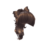 Harajuku Half Hair in Brown