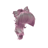 Harajuku Half Hair in Pink