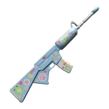 Harajuku Toy Gun With Stickers in Blue