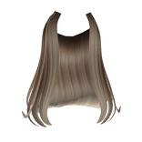 Hat Hair Extensions: Smooth & Staright Caramel