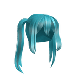 Hatsu Blue Shiny Hair 