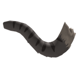 Hazel Tabby Cat Tail