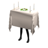 Head Served on a Table (Halloween Costume)