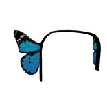 Headband Butterfly Blue