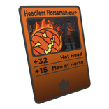 Headless Horseman Trading Card