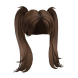 Heartbreaker Brown Pigtails