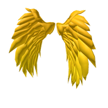 Heavenly Golden Wings