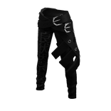 Hero Pants Kanji Black