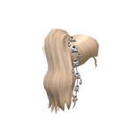 High Ponytail in Blonde