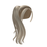 High Silky Front Pony in Blonde