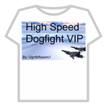 High Speed Dogfight (HSD2) VIP T-Shirt