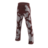 High Waist Brown Cow Print Jeans