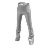 High waisted baggy  jeans in white