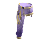 Hip-hop Punk Half Pants-Half Shorts Periwinkle