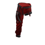 Hip-hop Punk Half Pants-Half Shorts Red