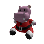 Holiday Hippo Shoulder Pet
