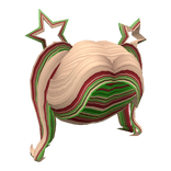 Holiday Star Pigtails (blonde)