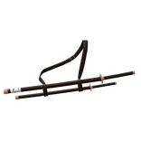 Holstered Back Katanas