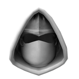 Hooded Ninja Mask (White)