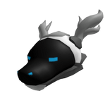 Horned Robocreature Head Blue