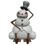 Horror snowman