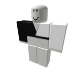 Hot Black-White Crop Top Girl Y2k Goth Emo Belt t5