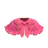 Hot Pink Holiday Coat with Pink and Gold Trim