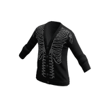 Hot Topic Skeleton Bones Long-Sleeve T-Shirt