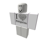 I heart penguins long sleeve shirt