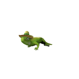 Iguana Shoulder Friend