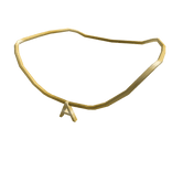 Initial Necklace: A