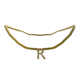 Initial Necklace: R
