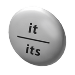 It/Its Pronoun Pin