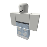 Vintage Ripped Blue Jeans Aesthetic Y2K Belt Vans