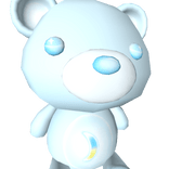 JUMBO Blue Moon Bear (back)