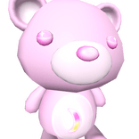 JUMBO Pink Moon Bear (back)