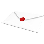 Just a federally approved letter for postage usage