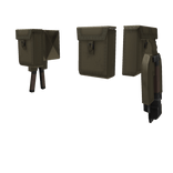 Kahki Tactical Waist  Pouches