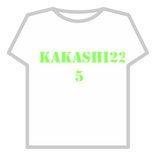 kakashi22's football shirt