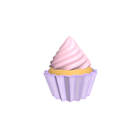 Kawaii Cupcake Snack