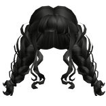 Kawaii Fluffy Braids Black