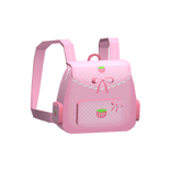 Kawaii Strawberry Lace Backpack