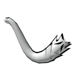 Kemono White Cat Tail