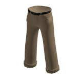 Khaki Baggy Indie Trousers