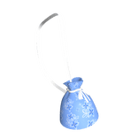 Kinchaku Blue Kimono Bag